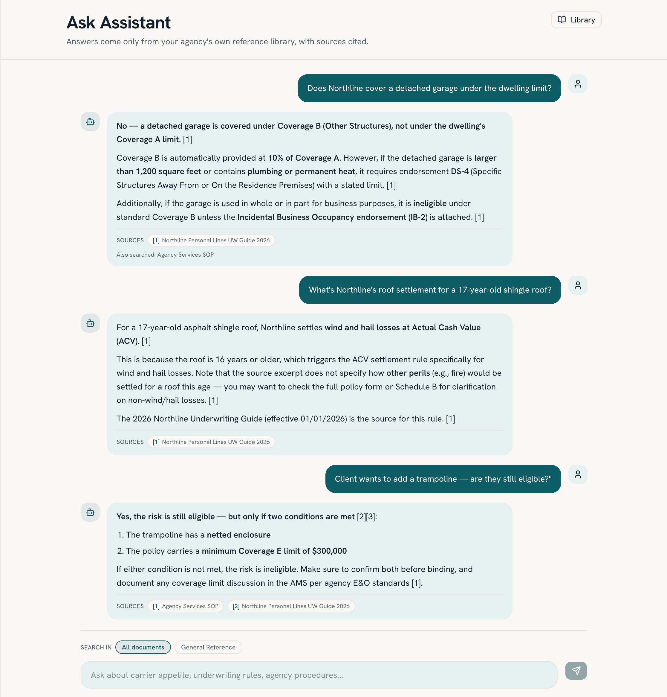 ProducerHQ Ask Assistant — product screenshot