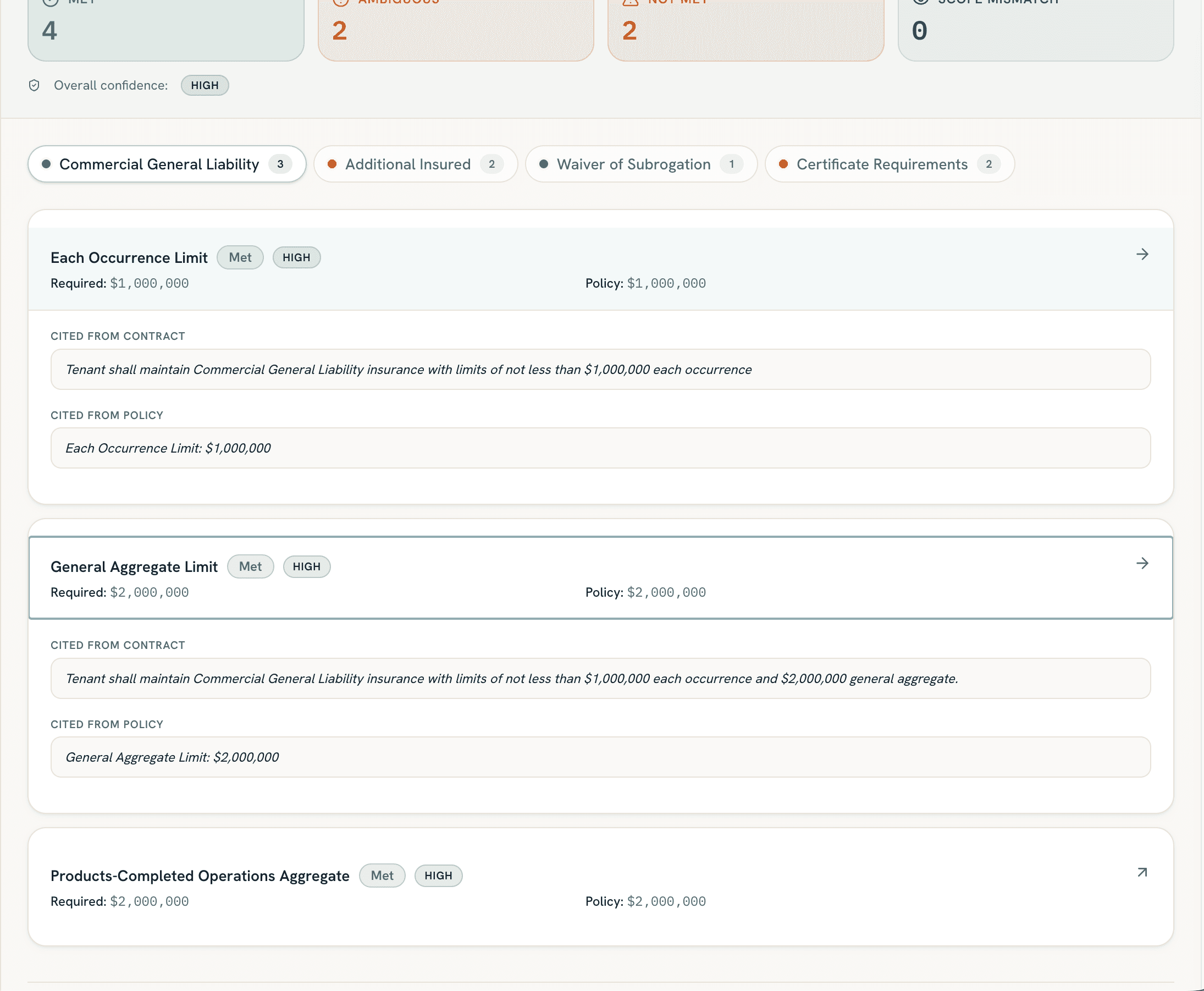 ProducerHQ Contract Check — product screenshot 3