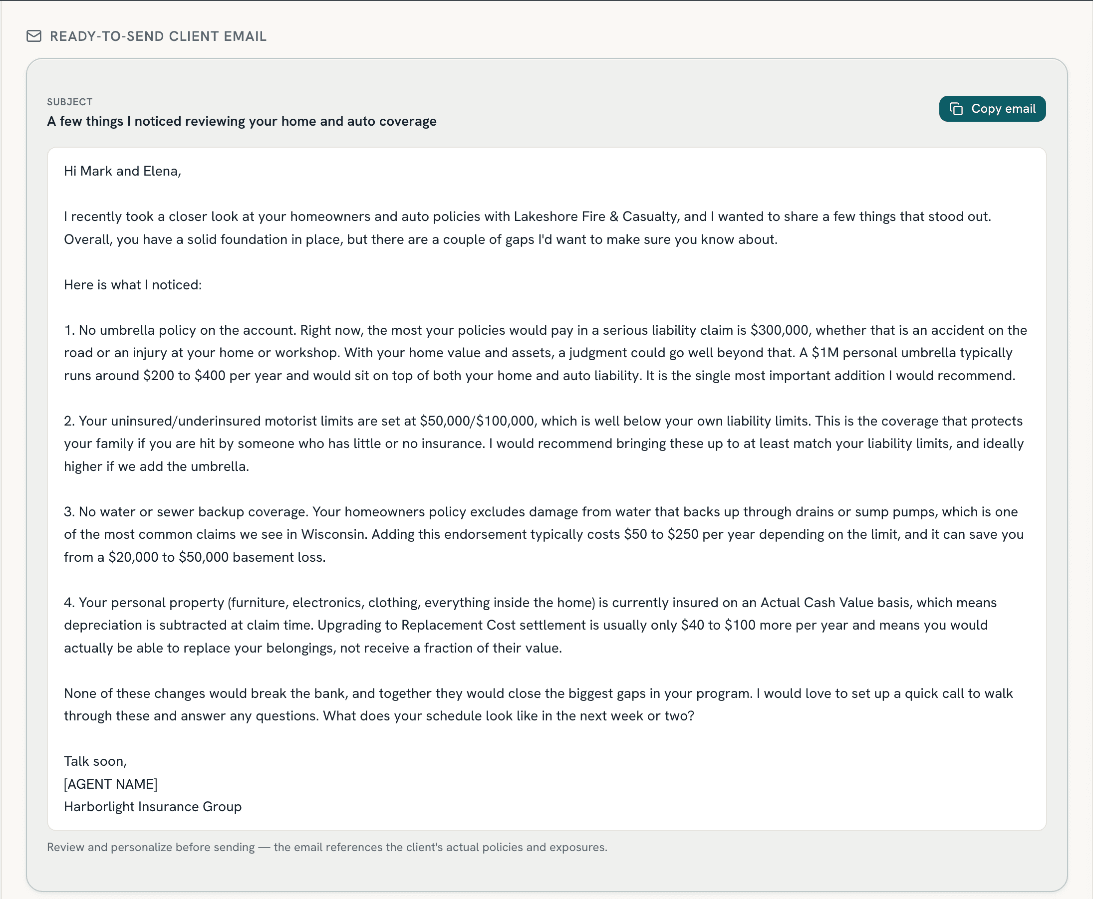 ProducerHQ Cross-Sell — product screenshot 3